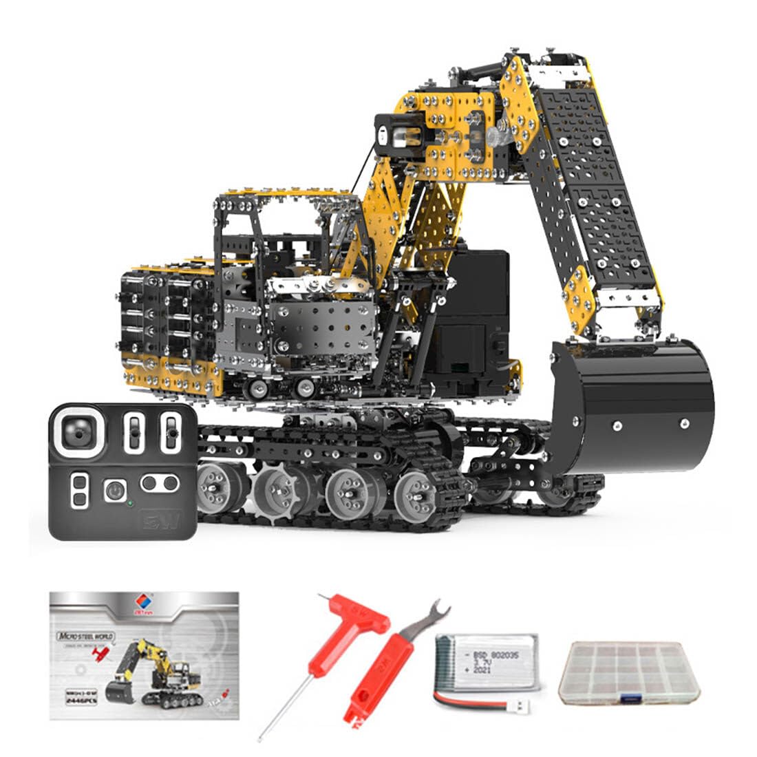 Amazon.com: YounggDiy DIY Metal Model Kits, 2.4G 12CH
